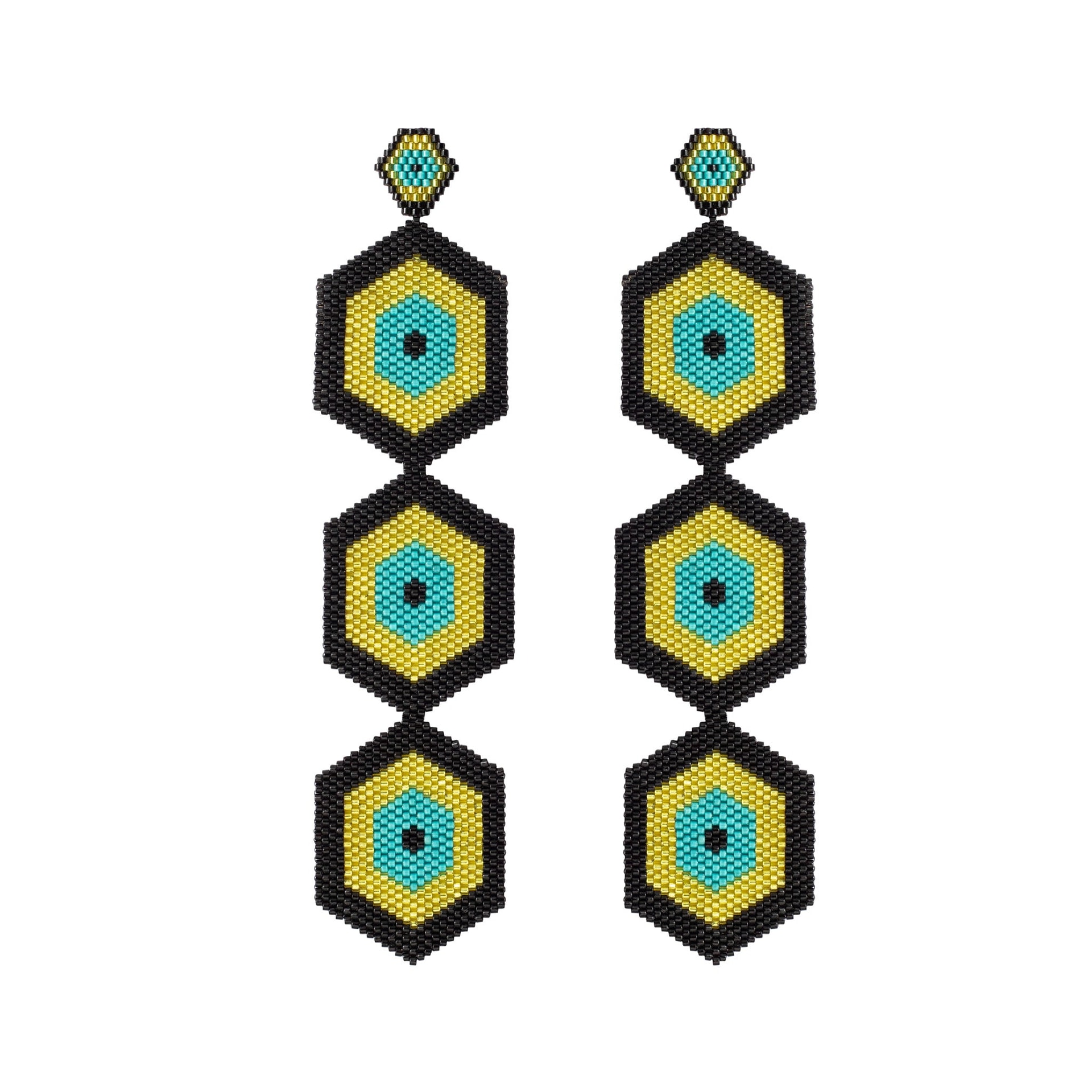 Aretes Tres Horus Madam - imagen 1