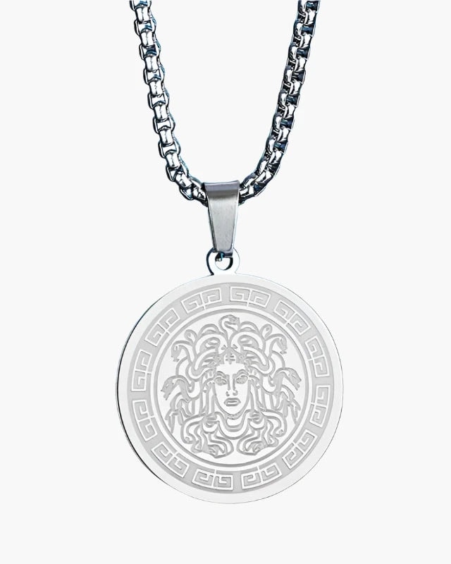 Medusa Long Chain (Gold & Silver) - imagen 1