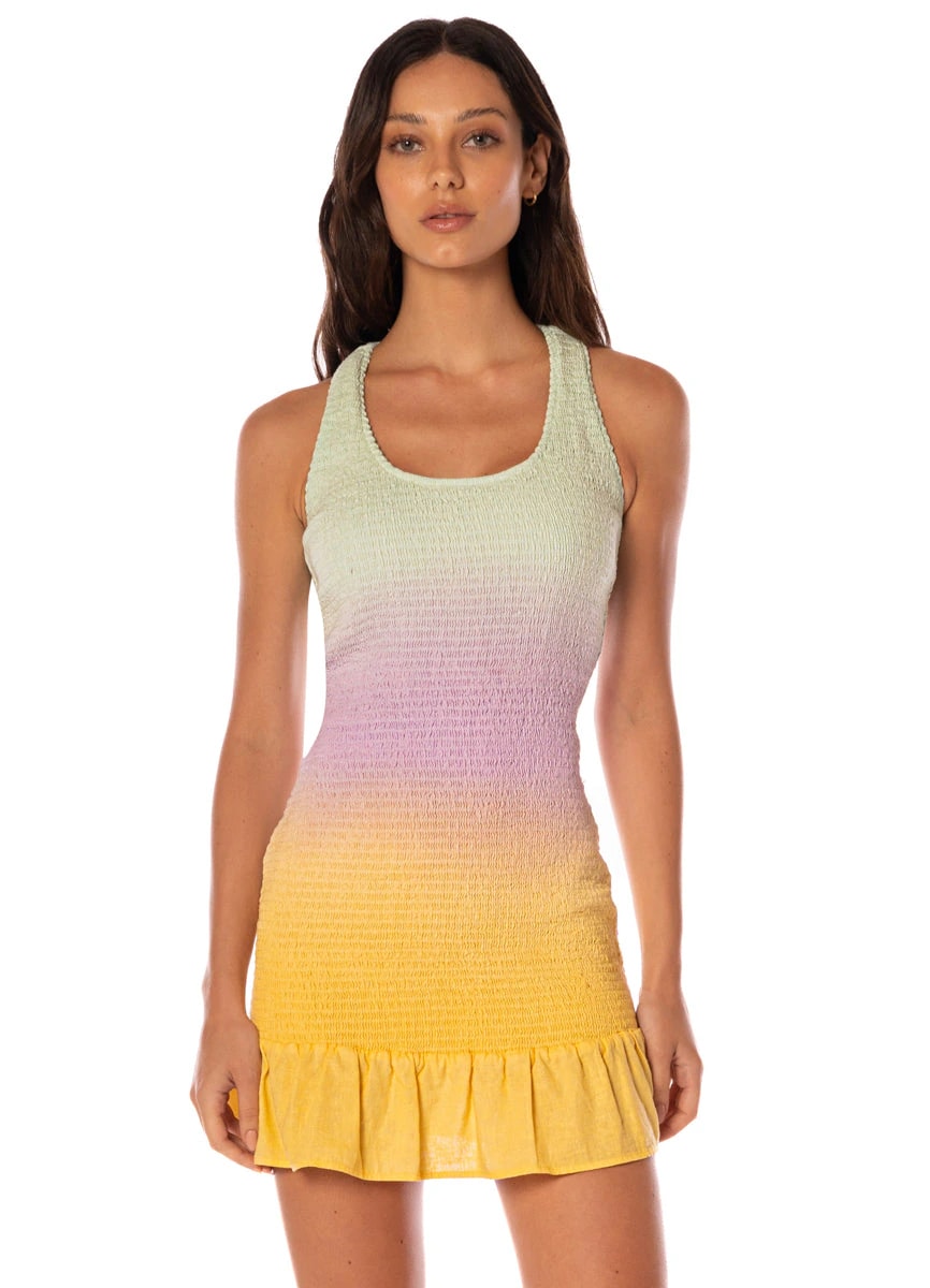 Maaji Coral Meadow Cabana Short Dress - imagen 1
