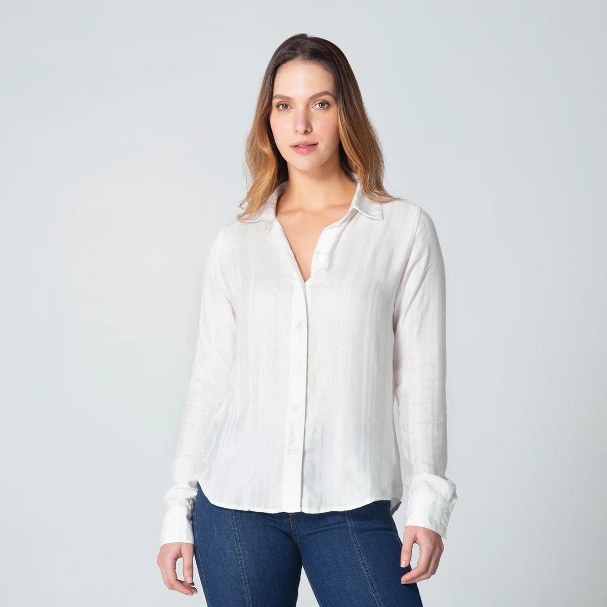 Blusa Camisera Slim Indiry - imagen 1