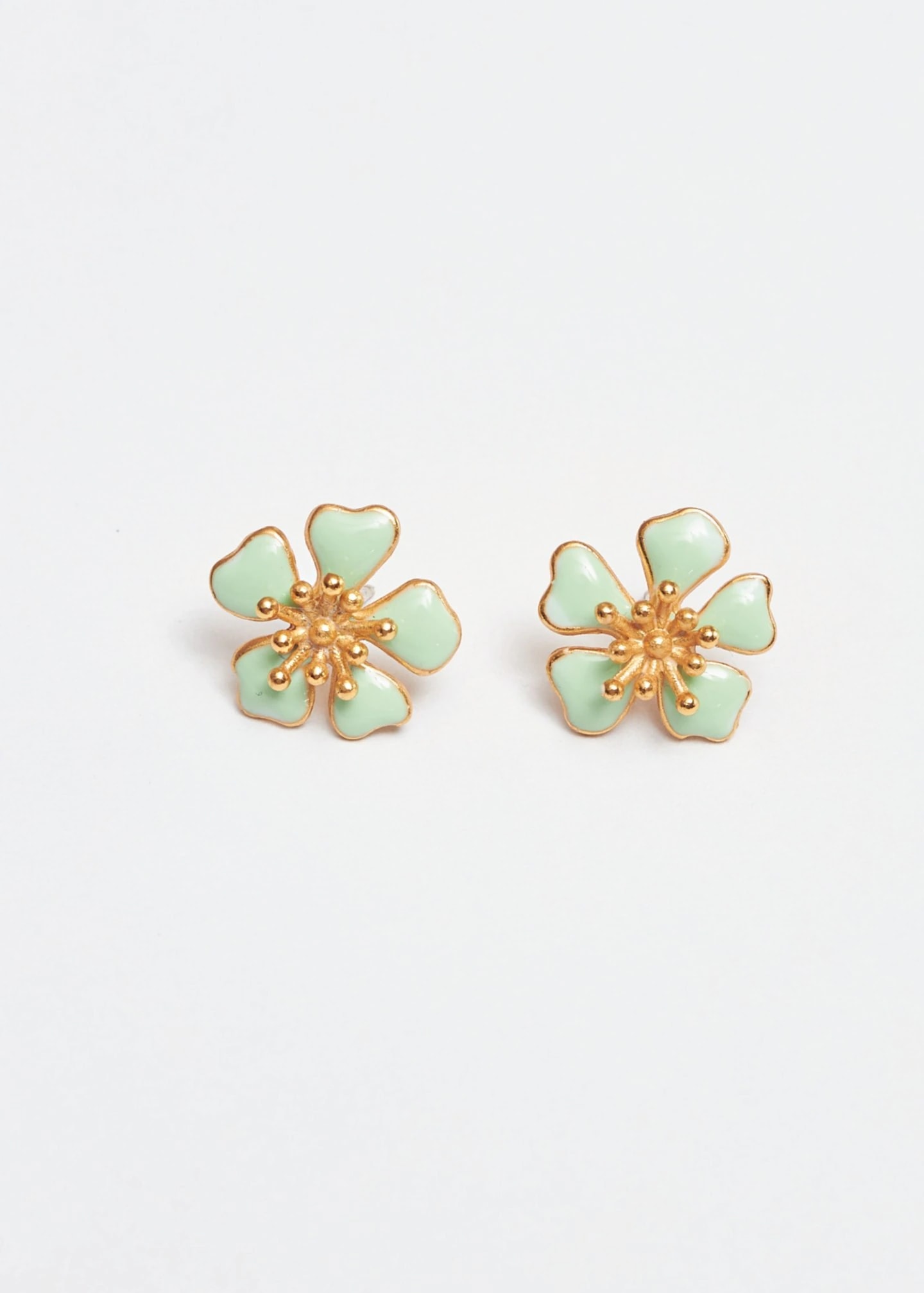 Aretes Aurora mini verde - imagen 1