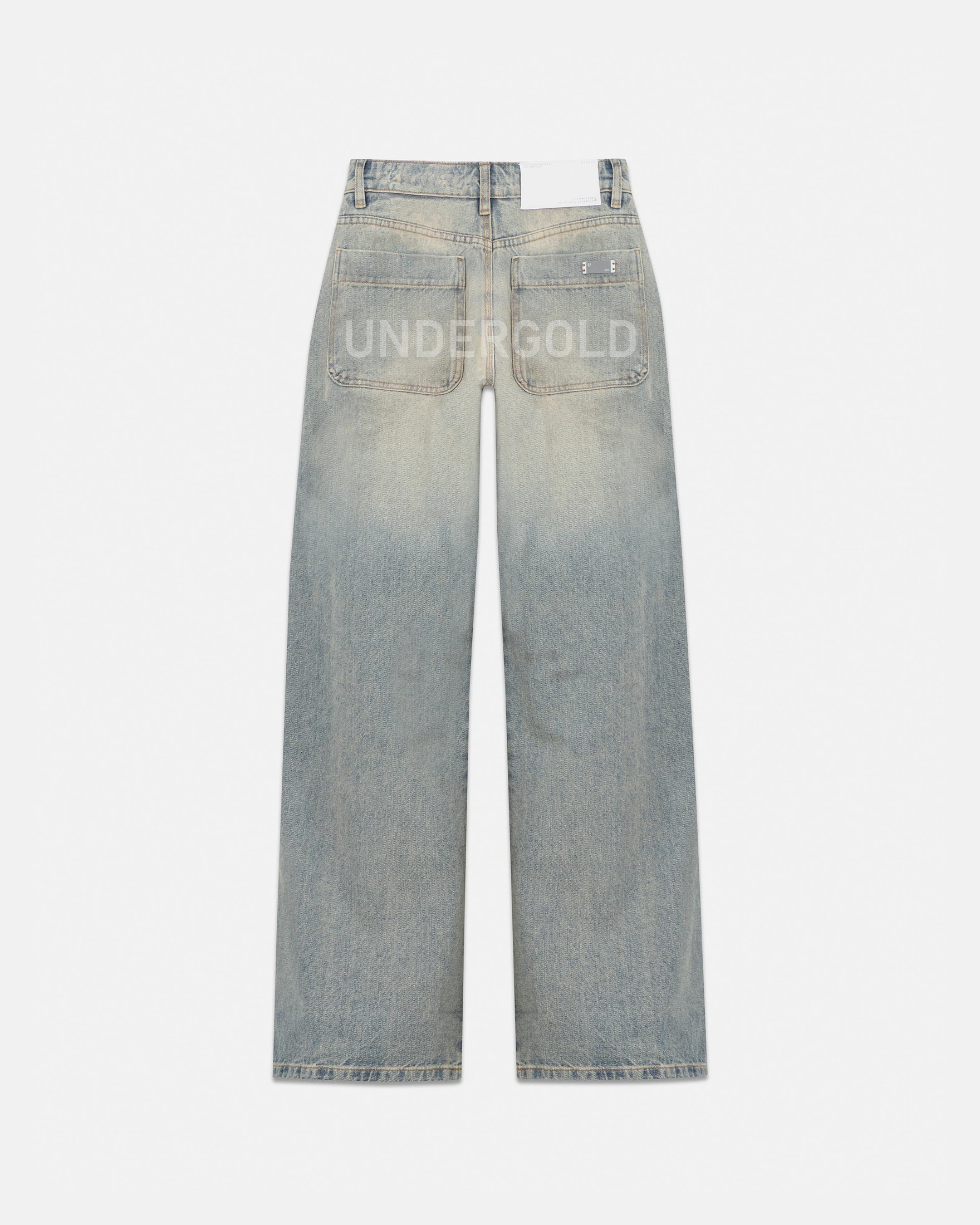 W Line Basic Wide Jeans Dirty Blue - imagen 1