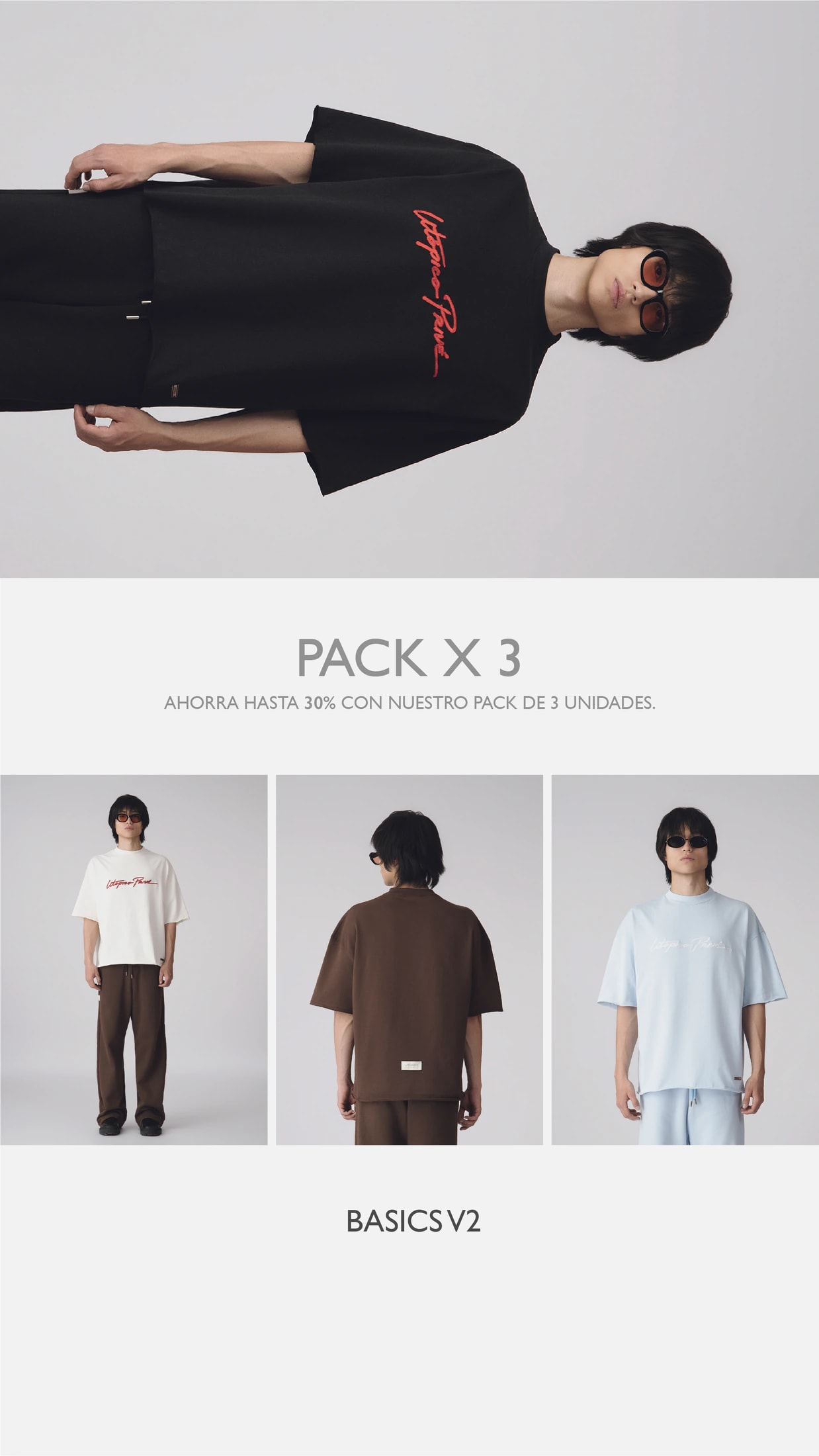 Pack x 3 Camisetas - imagen 1