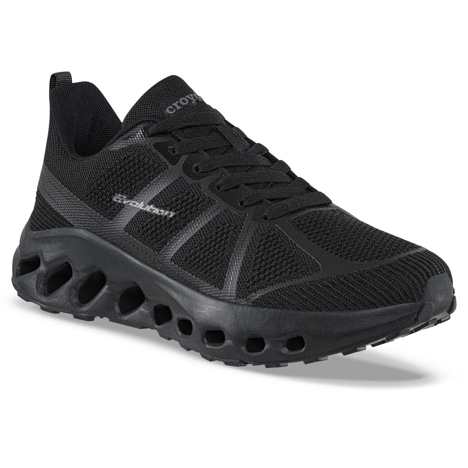 Tenis Running Garyk Negro-Negro Croydon para Hombre - imagen 1