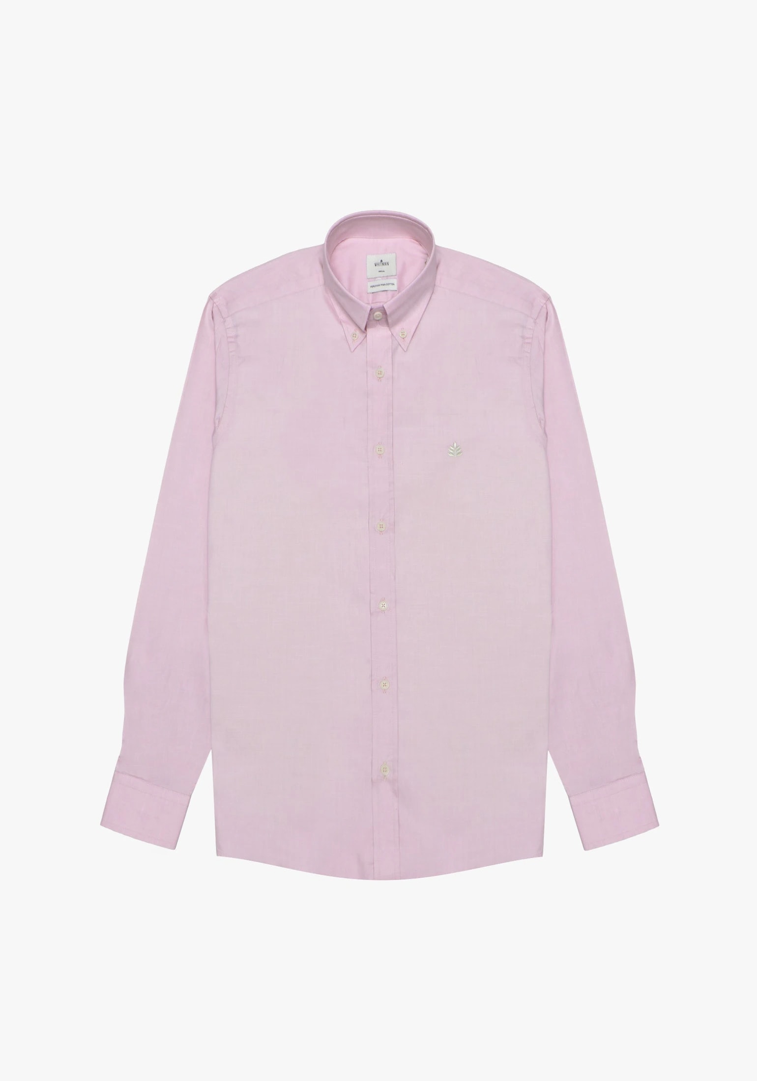 Camisa Rosada Cuello Button Down L-Mar - imagen 1
