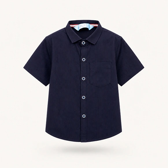 CAMISA MC LINO LISA NINO - imagen 1