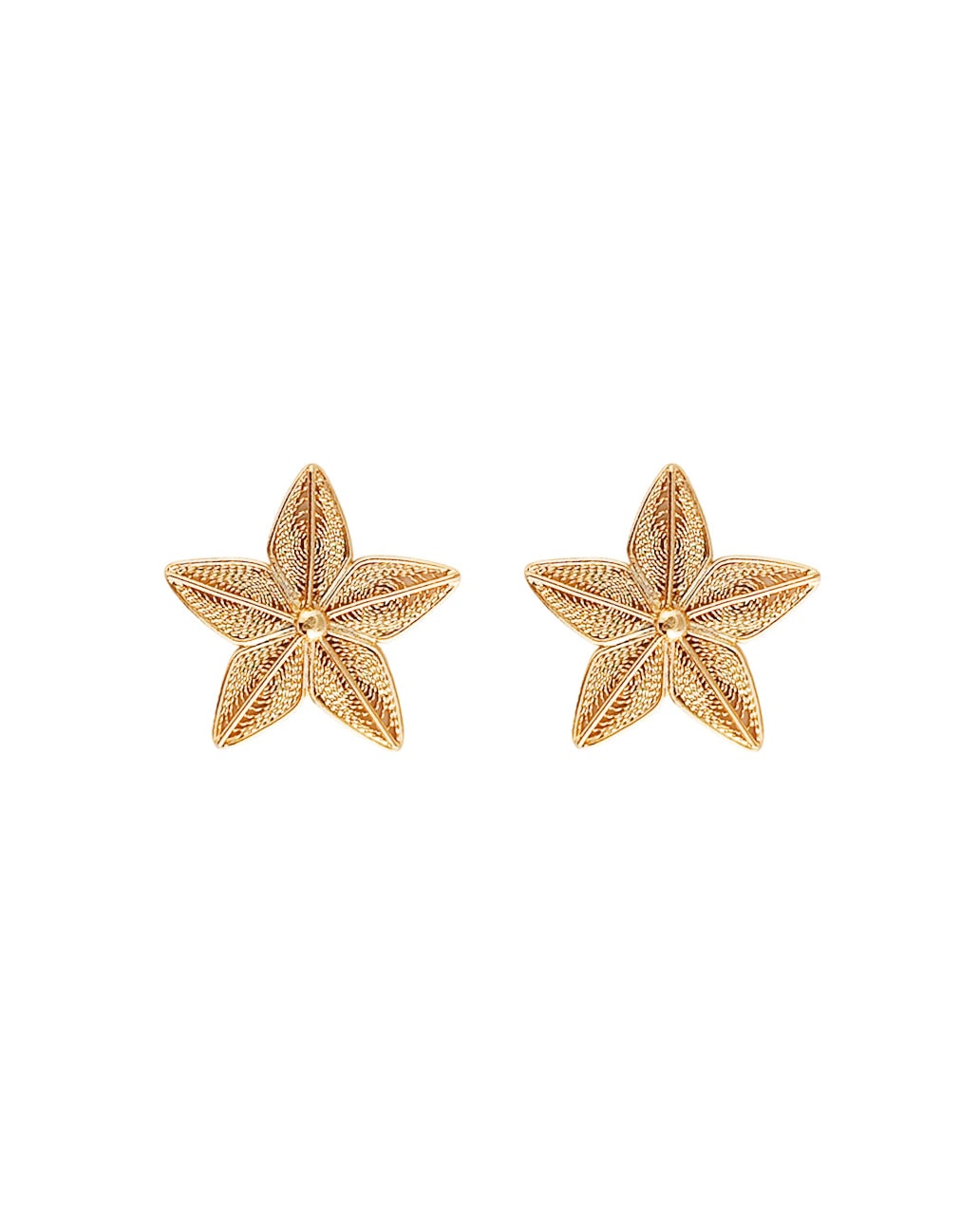 Aretes Estrella en filigrana - imagen 1