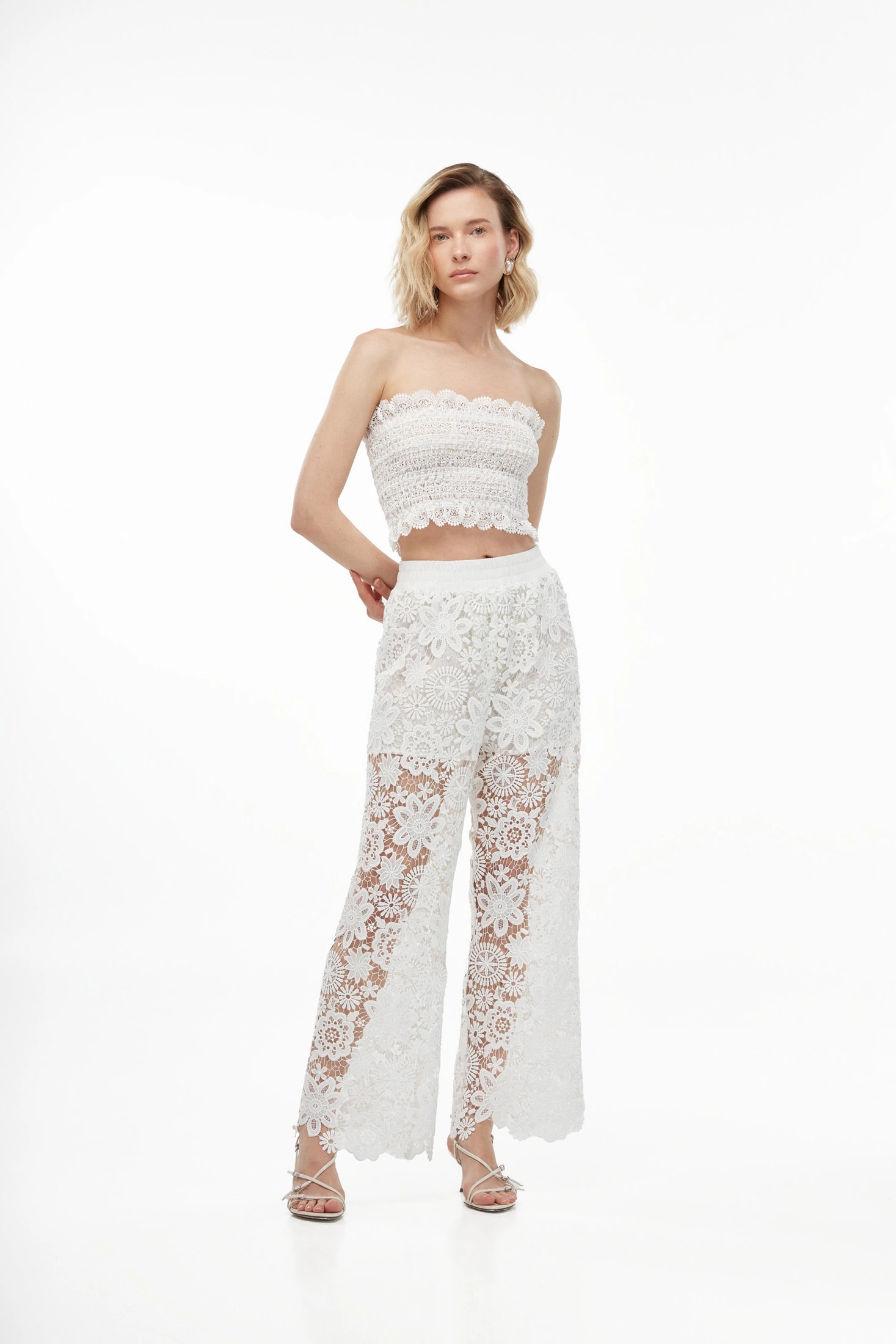 DEMI PANTS WHITE - imagen 1