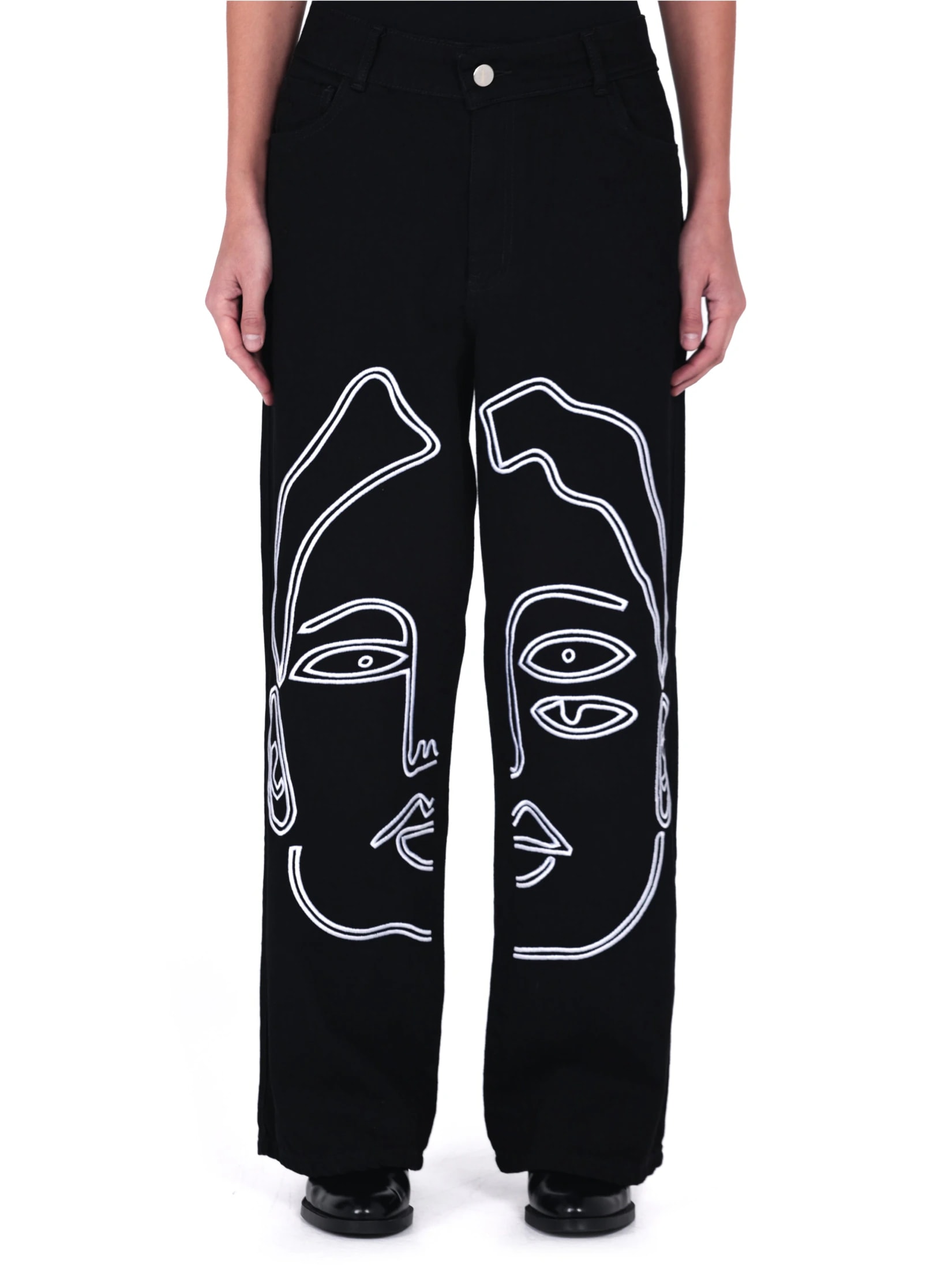 Pantalon Chava Negro - imagen 1
