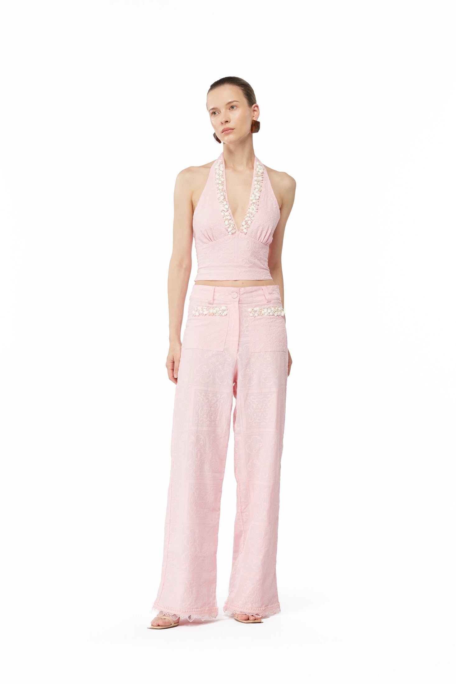 IVORA PANTS PINK - imagen 1