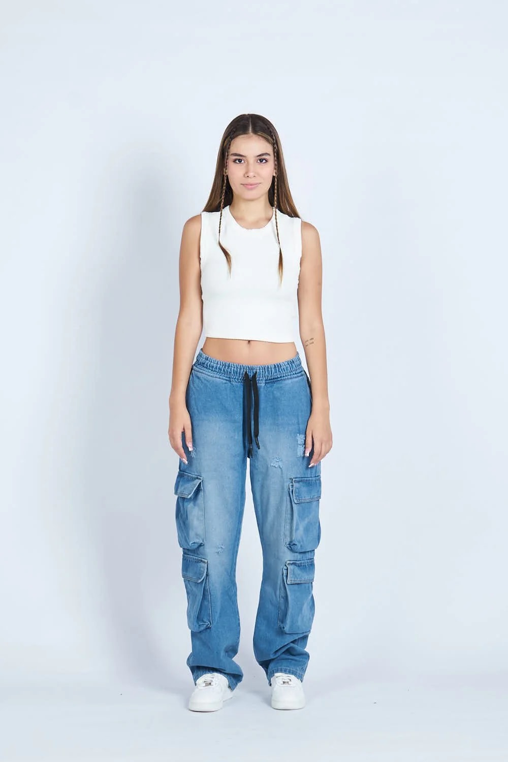 Pantalon Cargo Indigo | Drop 03 | - imagen 1