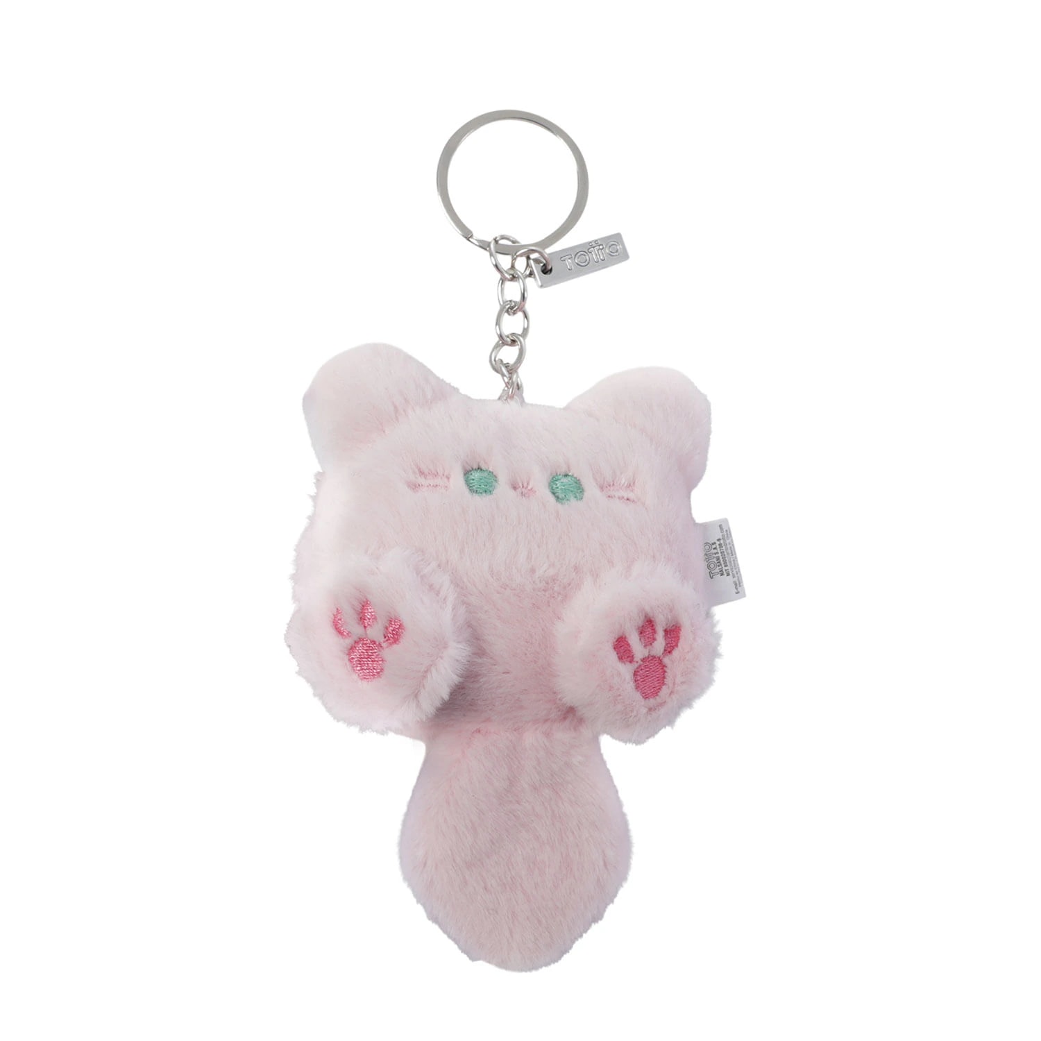 Llavero de Peluche Cat Pink color Rosado - imagen 1