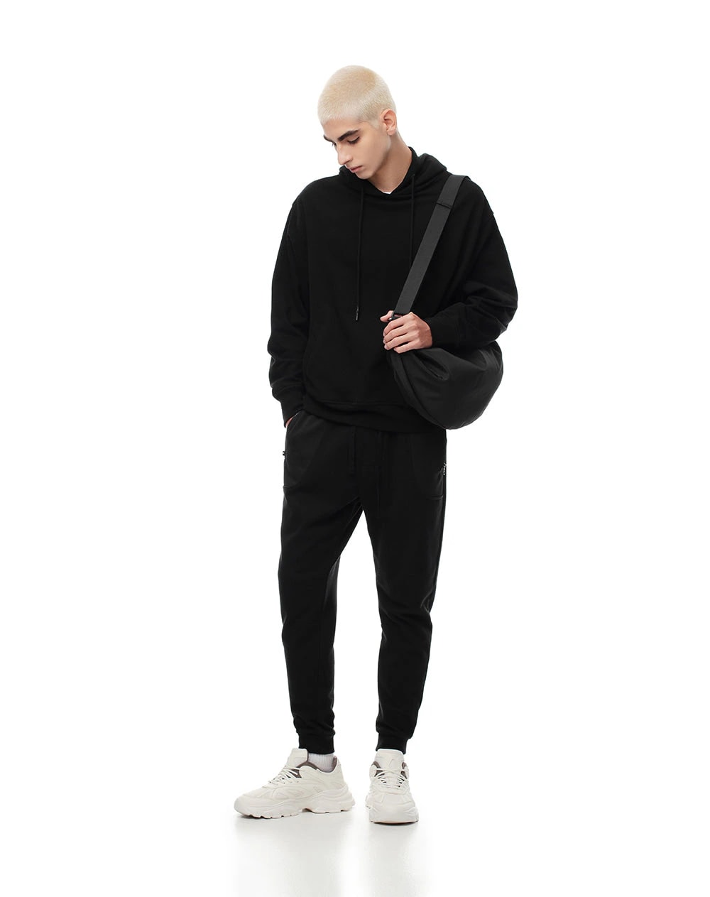 Jogger regular negro hombre - imagen 1