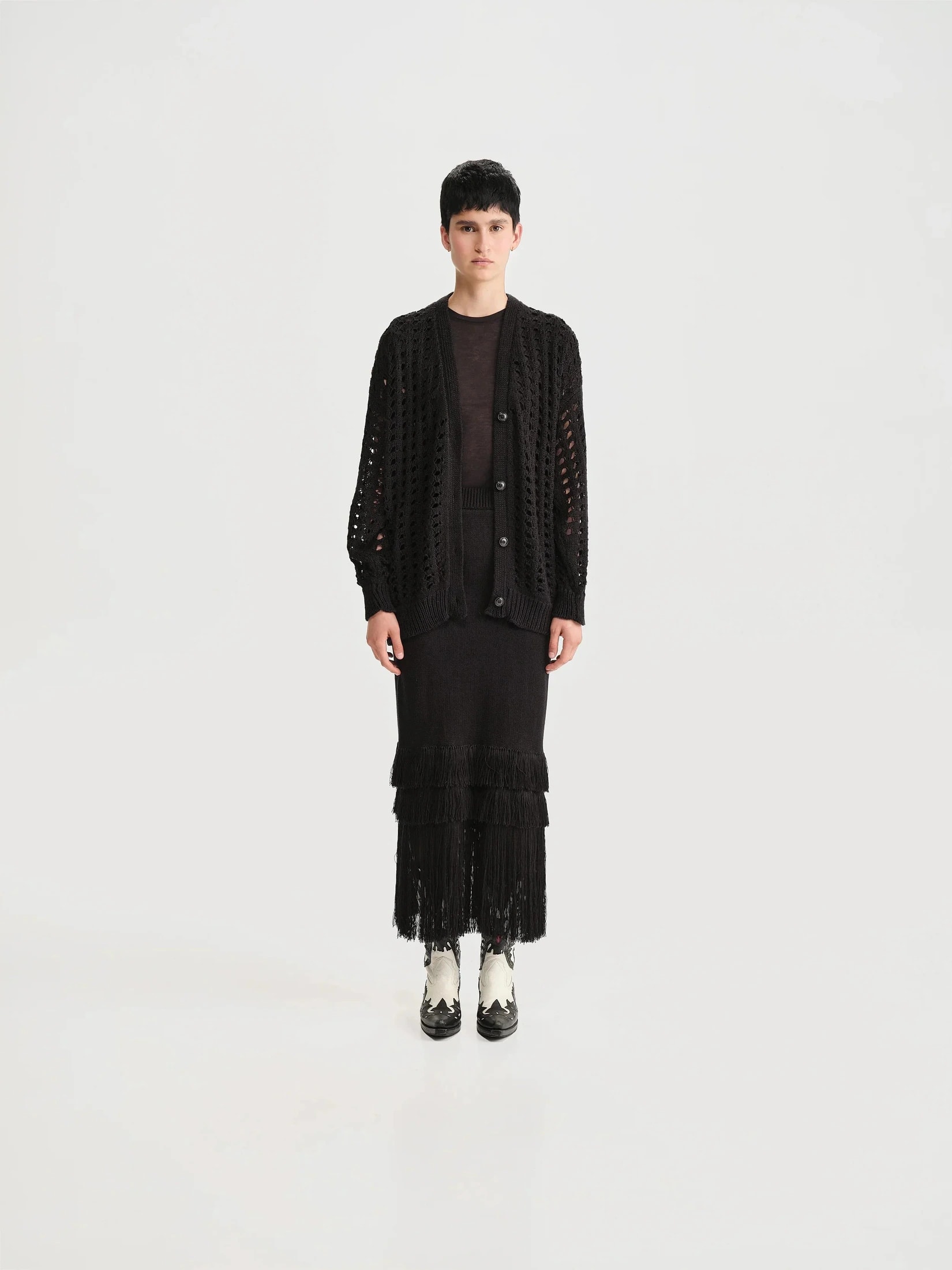 Cardigan Mimbre Mujer - imagen 1