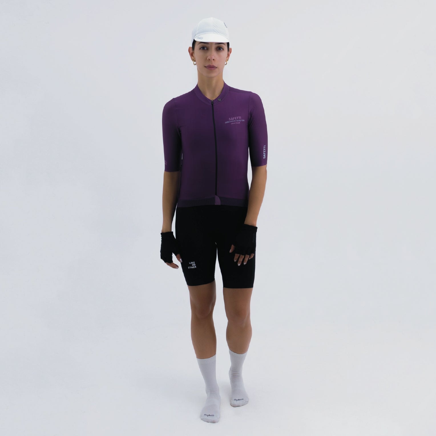 CAMISA CICLISMO MANGA CORTA BLUEBERRY PARA MUJER - imagen 1
