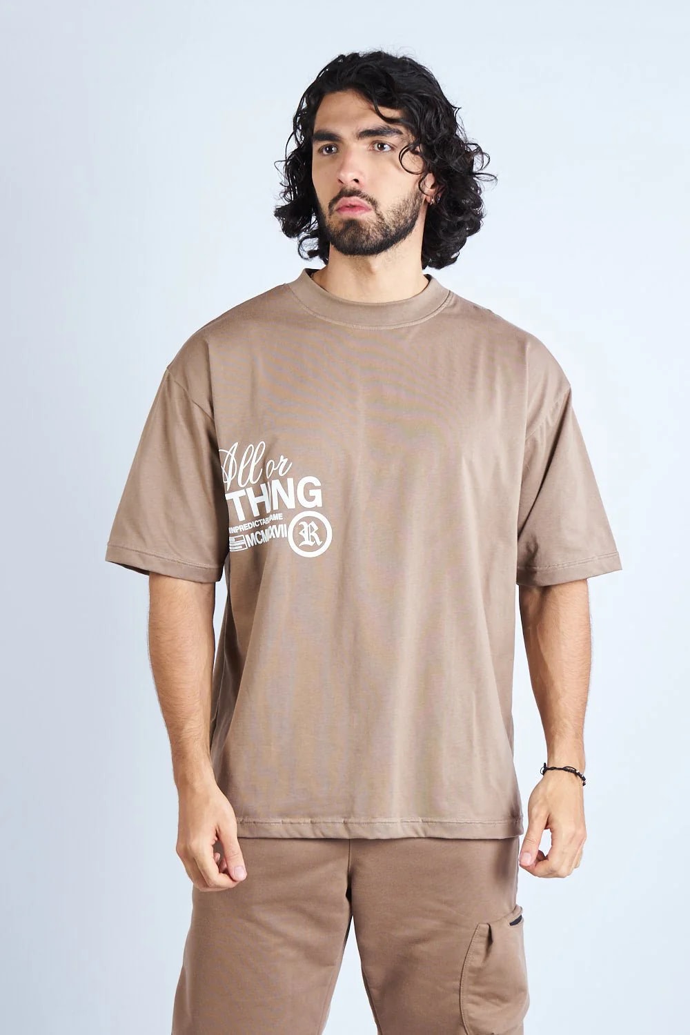 CAMISETA OVERSIZE CAQUI [DROP 0:0] - imagen 1