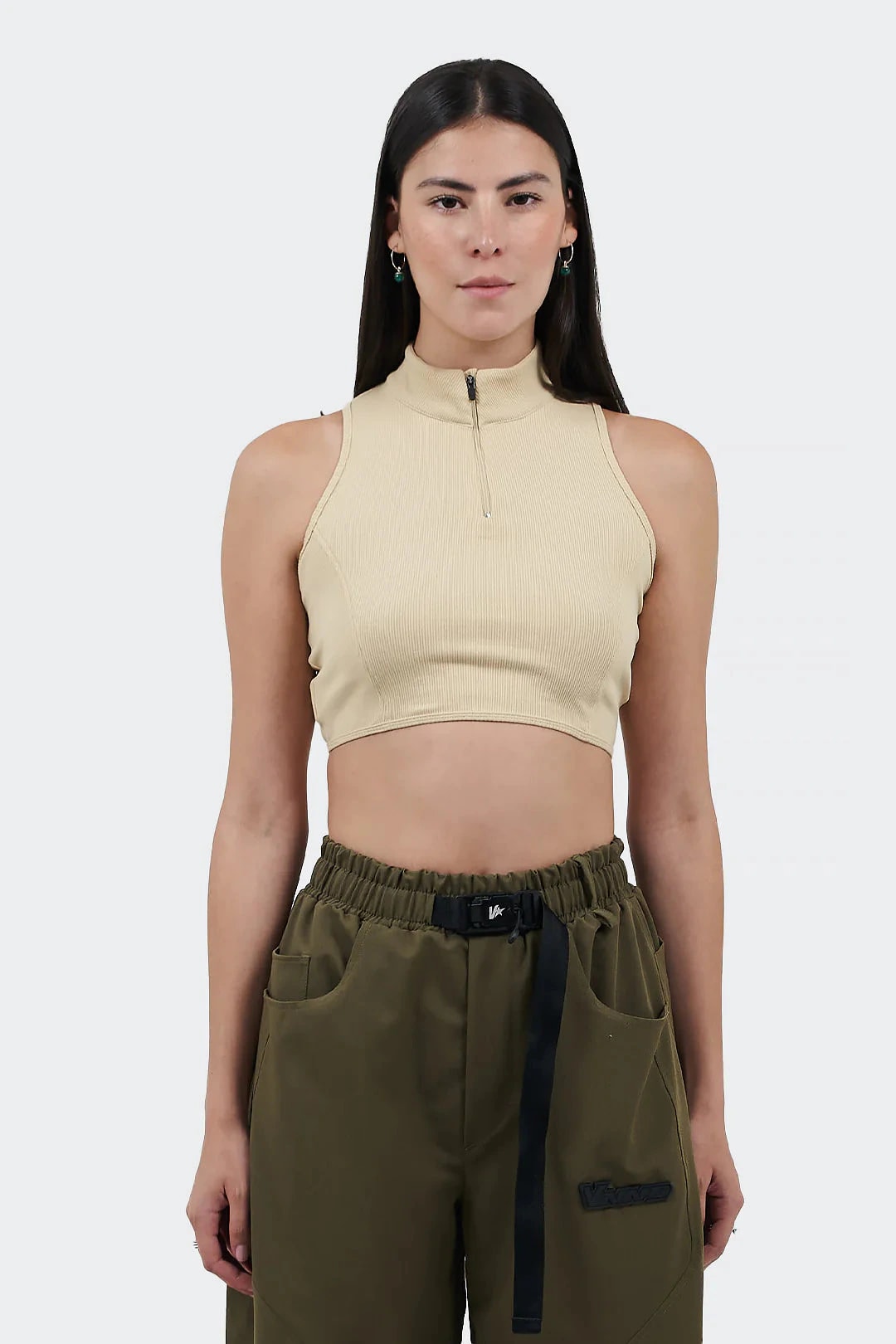 VENENO CROP ZIPPER - MUJER - imagen 1