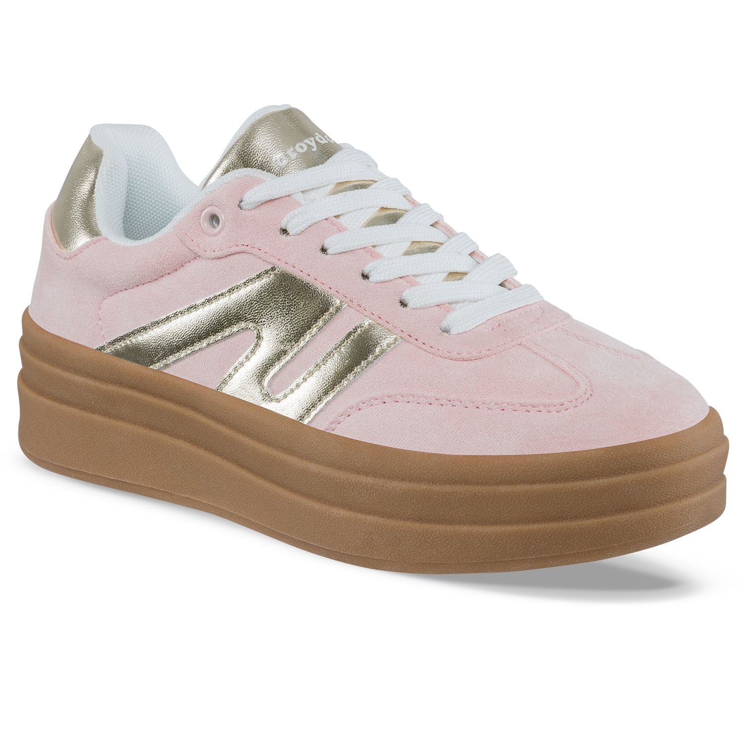 Tenis Urbanos Vintar Rosa Croydon para Mujer - imagen 1