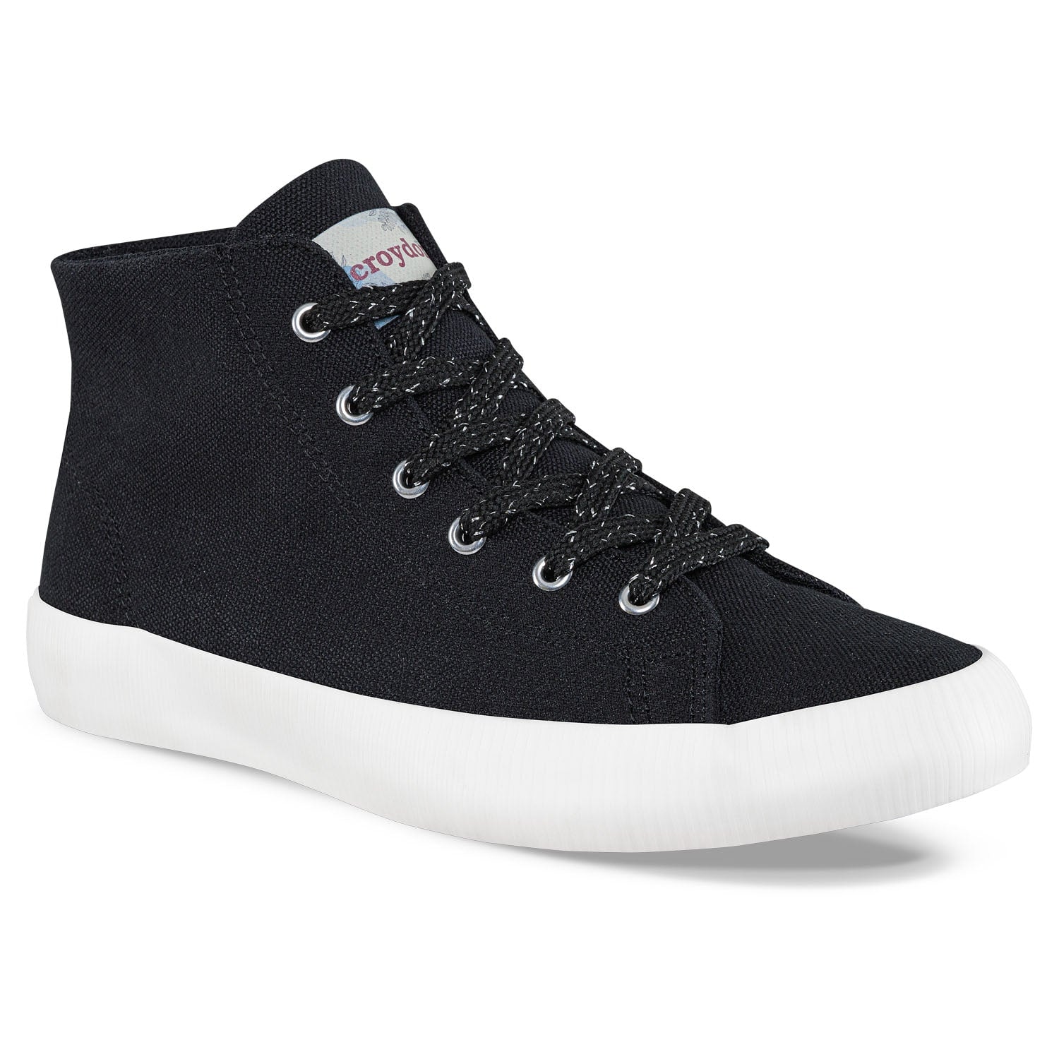 Botines Raw Alto Negro Croydon para Mujer - imagen 1