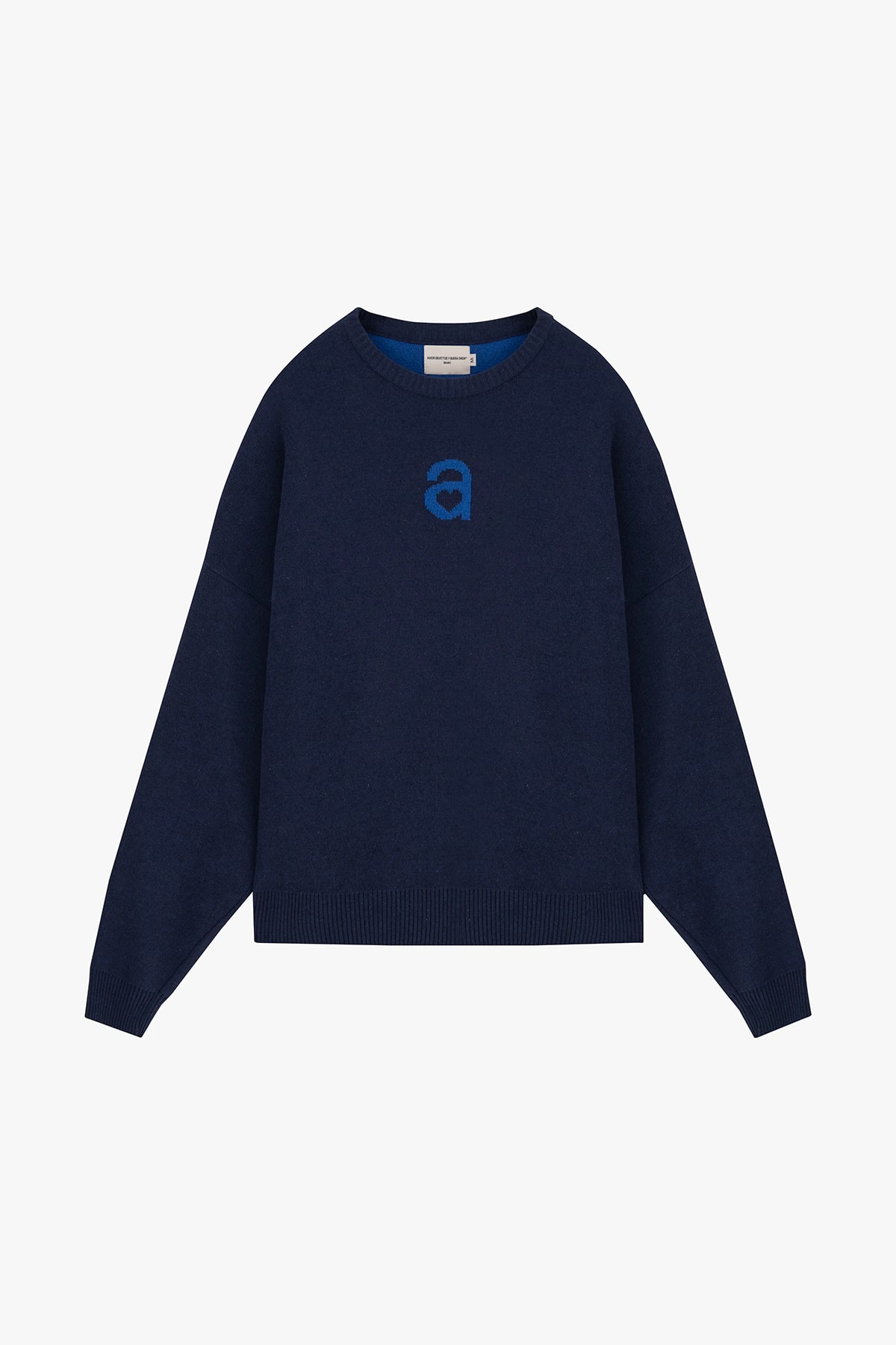 MONOGRAM SWEATER NAVY BLUE - imagen 1