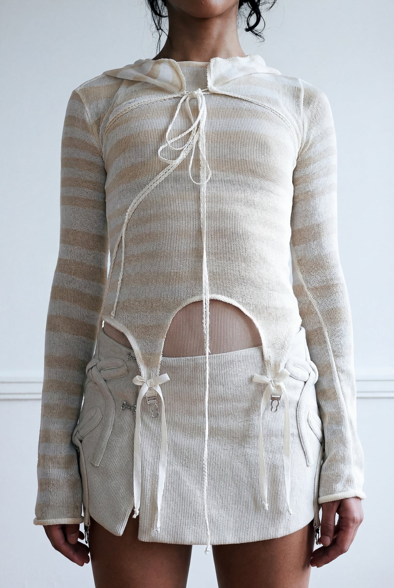 Saco rayas hilo modular - imagen 1