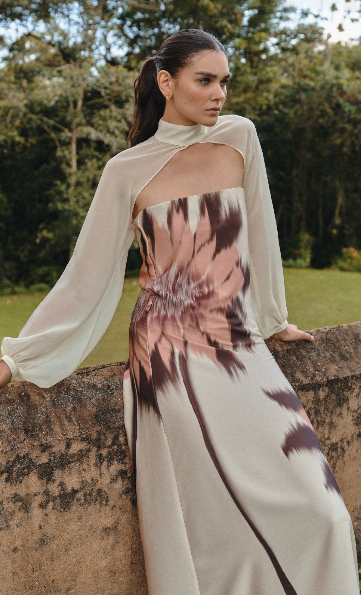Vestido largo Solanum Melba - imagen 1