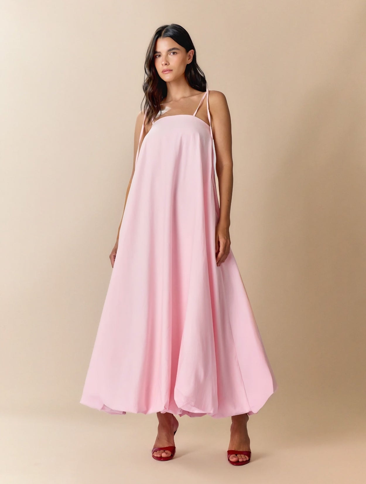 VESTIDO ZELIE ROSADO - imagen 1