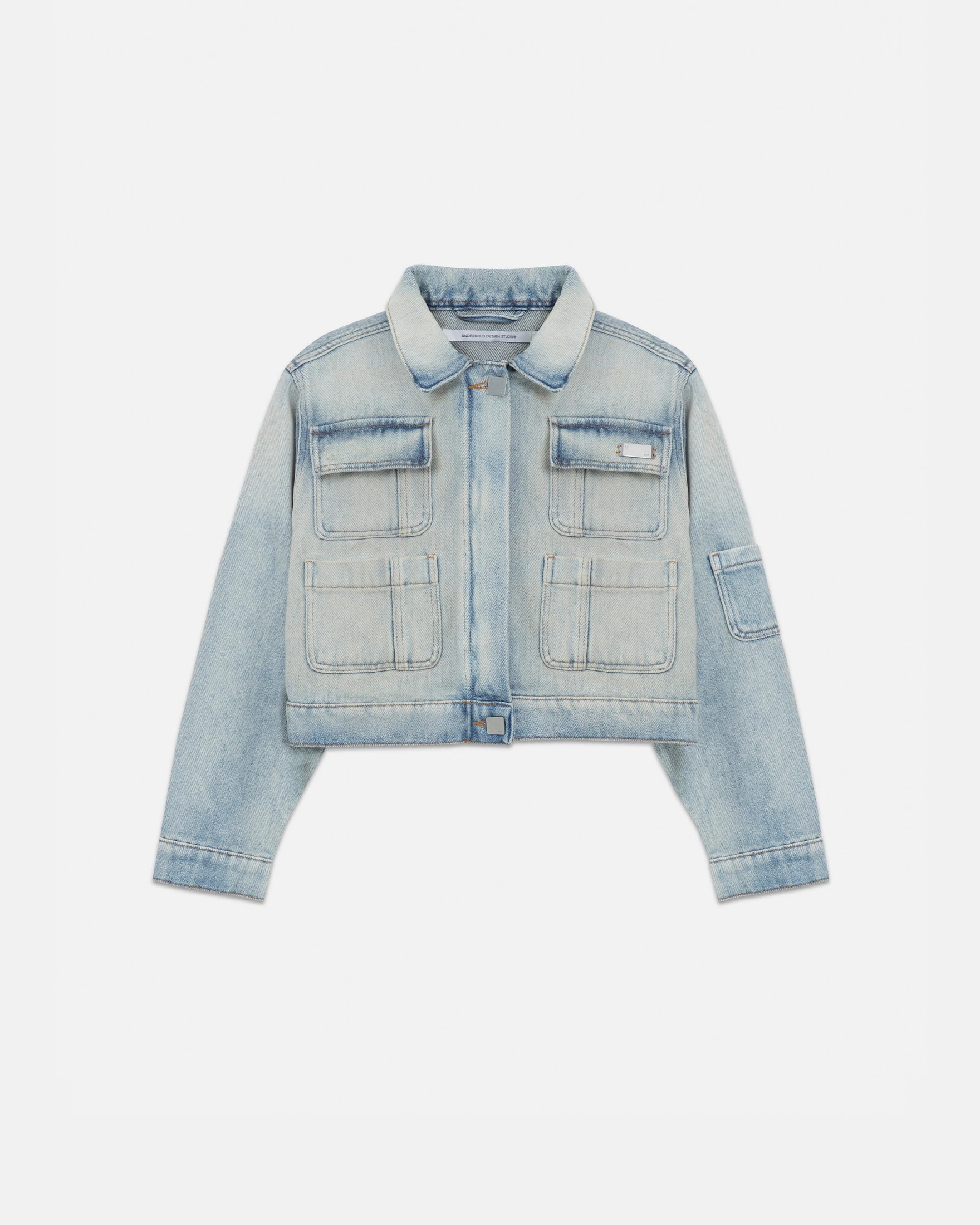 W Line Basic Multipocket Jacket Dirty Ice - imagen 1
