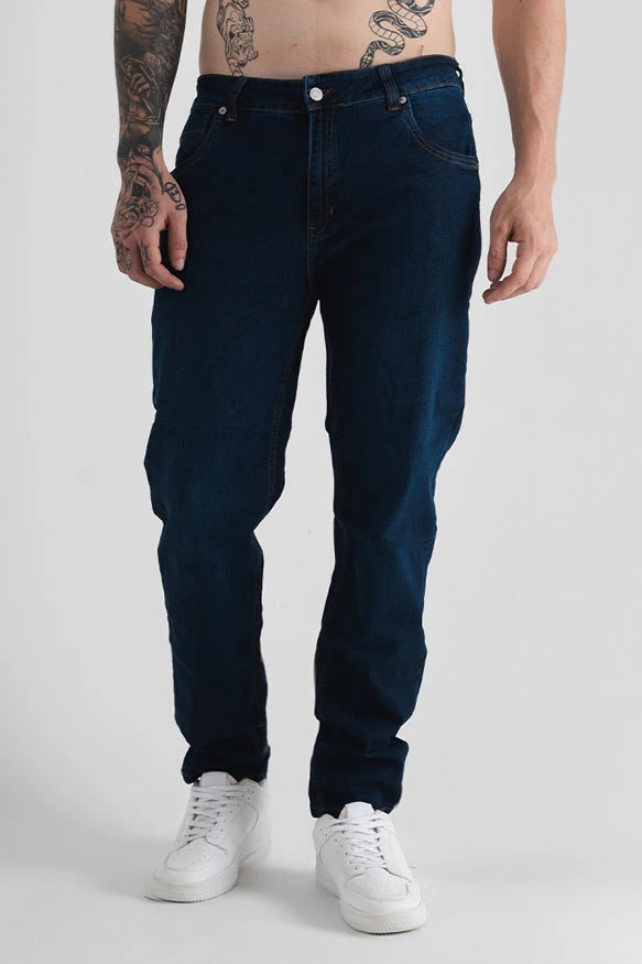 JEAN REGULAR AZUL NAVY - imagen 1