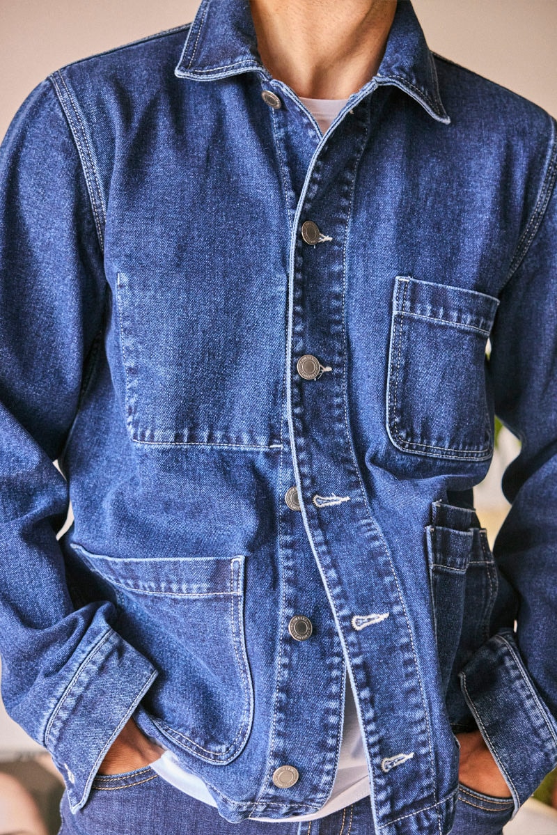 CHAQUETA POCKET DENIM - imagen 1