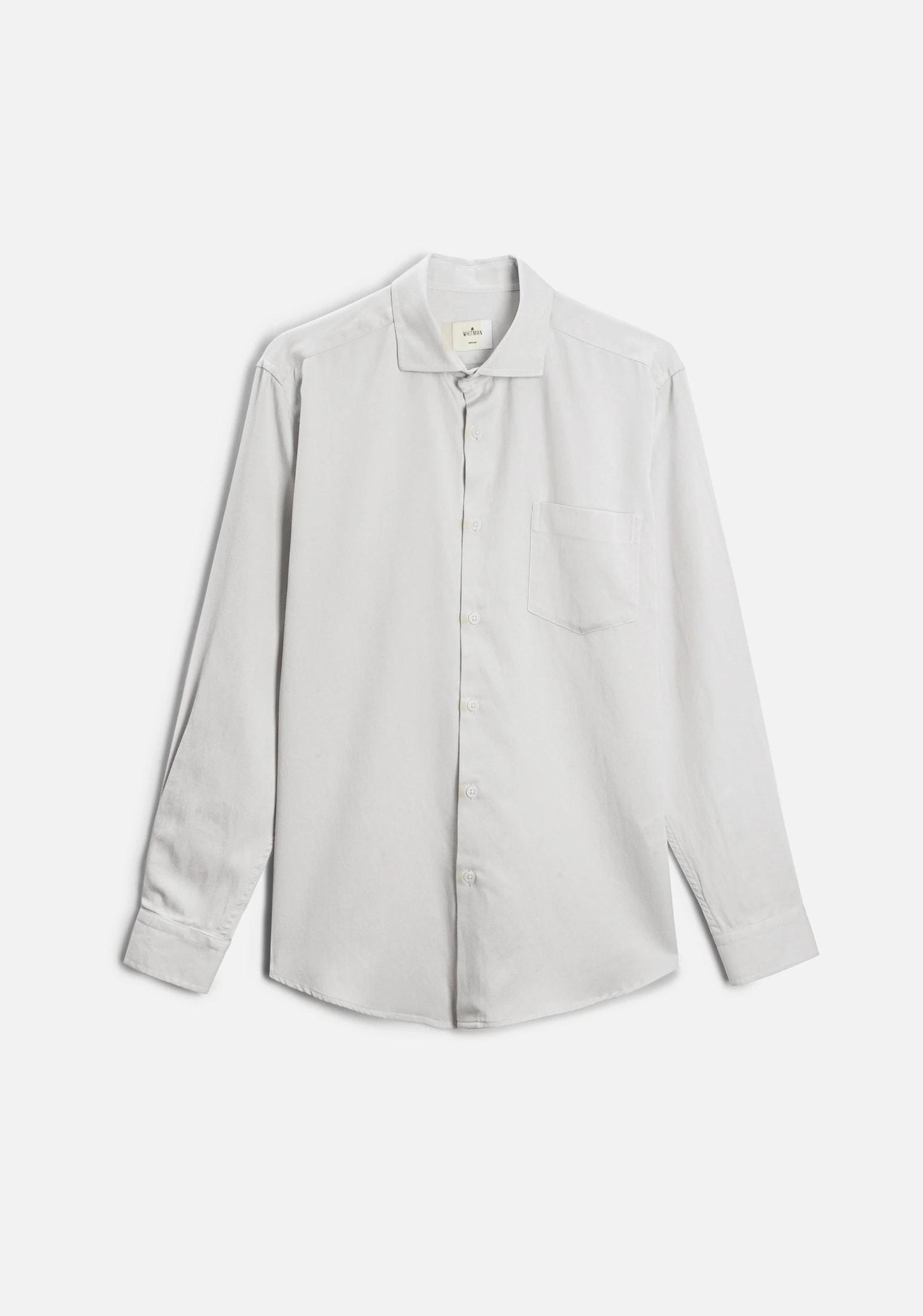 Camisa H CI Hamilton Tencel Gris Claro - imagen 1