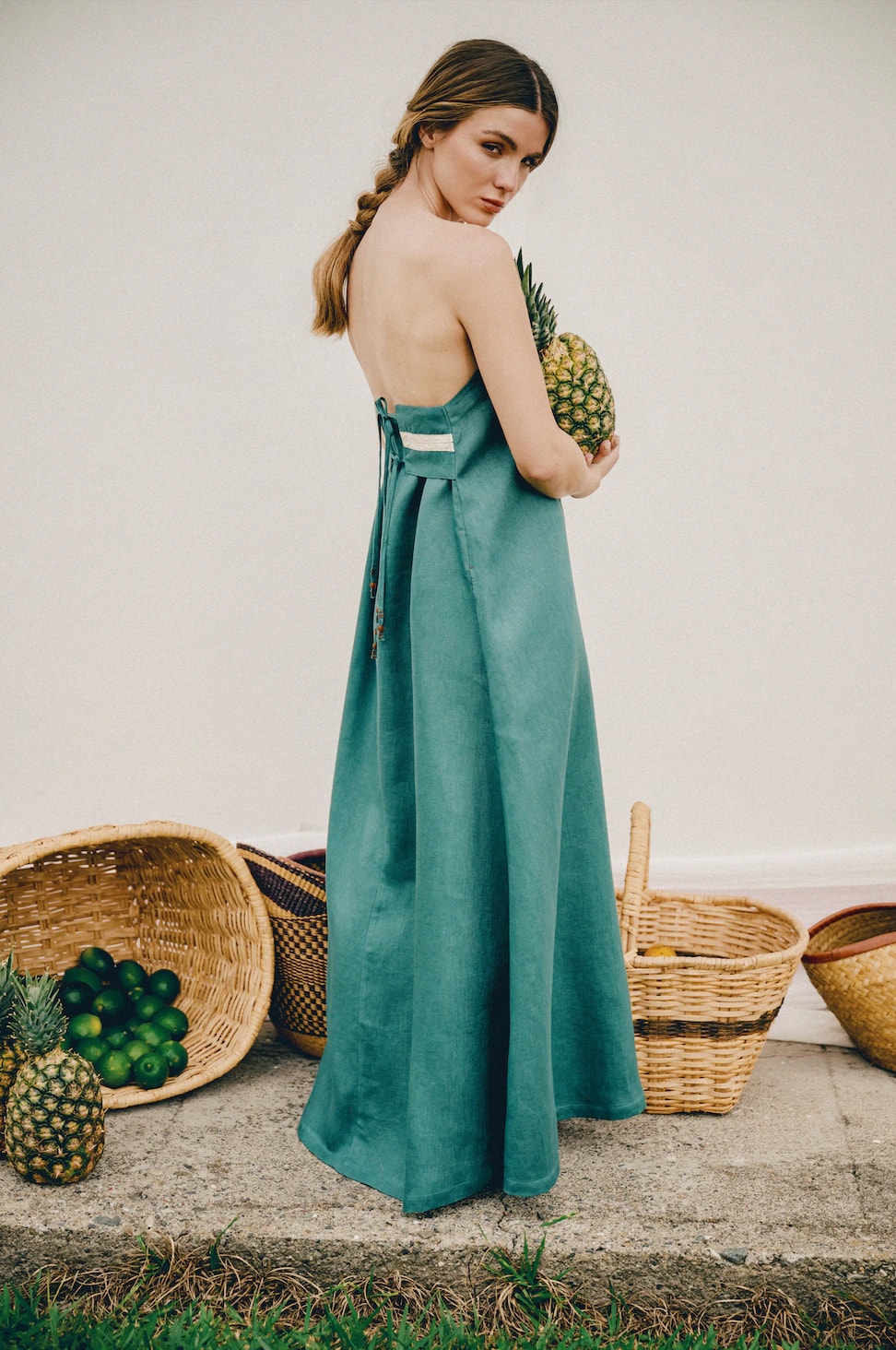 Guanabana Strapless Dress - imagen 1