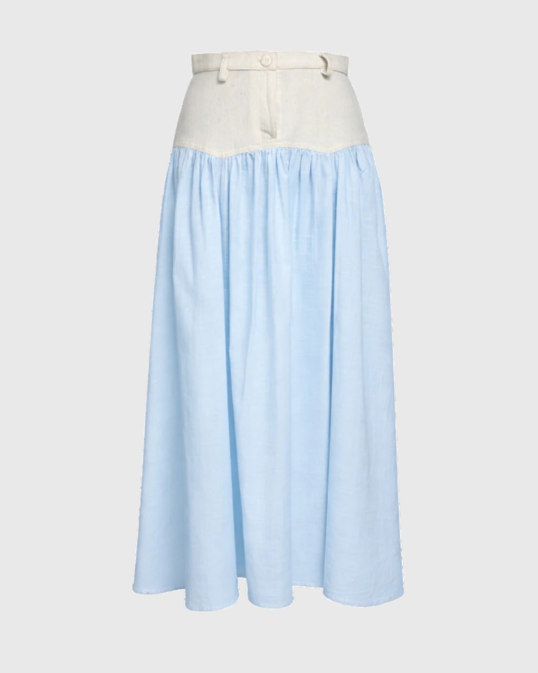 SAND STRIPE SKIRT (SKY) - imagen 1