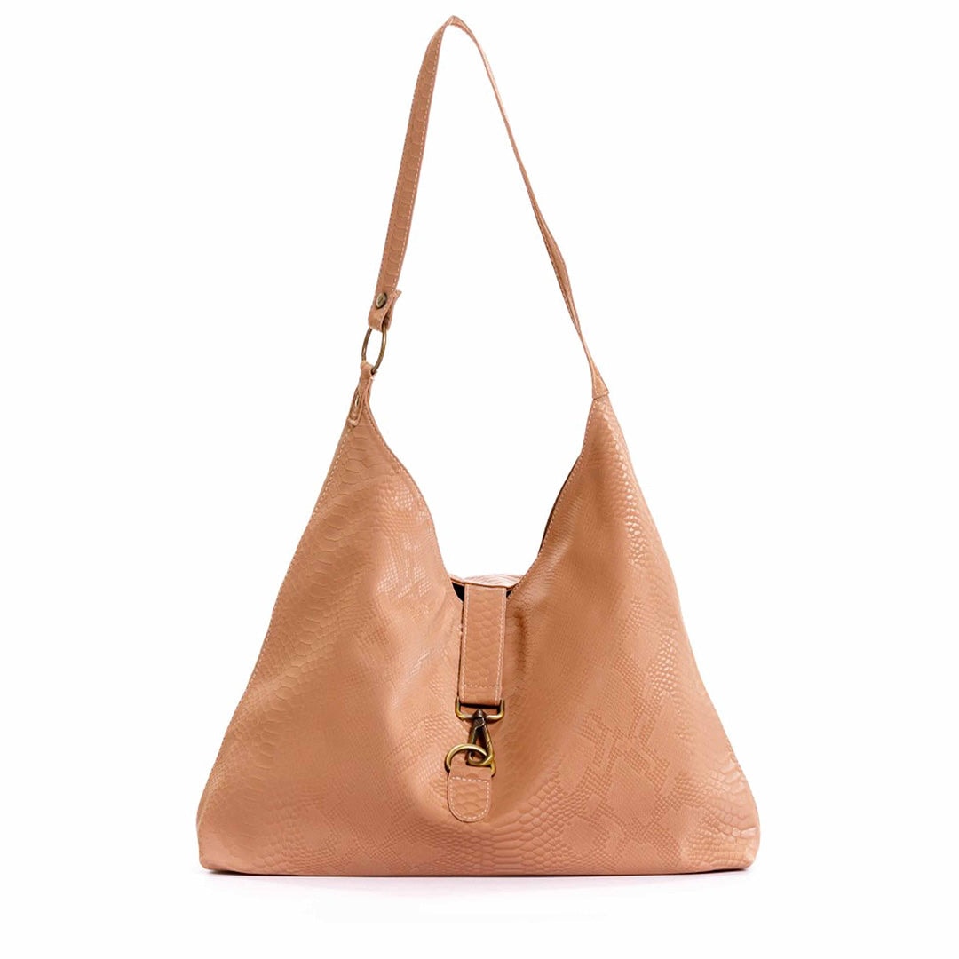 Cartera para mujer Badminton mocca con broche Cobra Noir - imagen 1