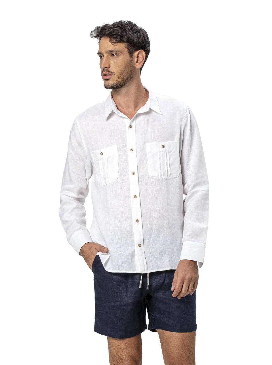 Guayabera Linen Ondademar Men - imagen 1