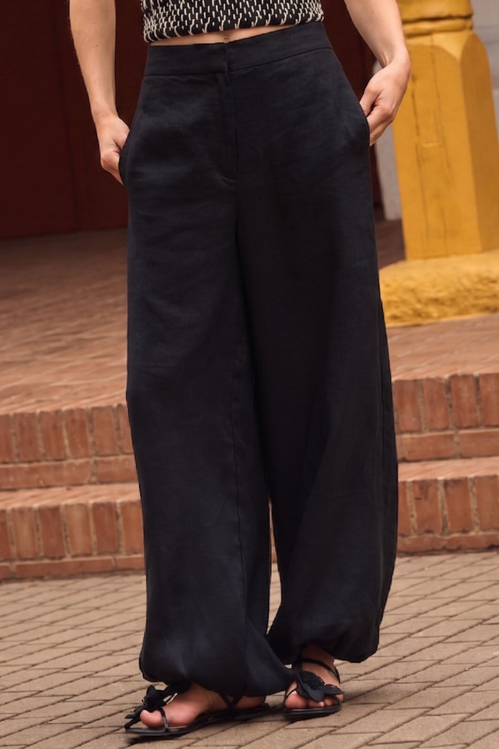 Pantalón saba negro - imagen 1