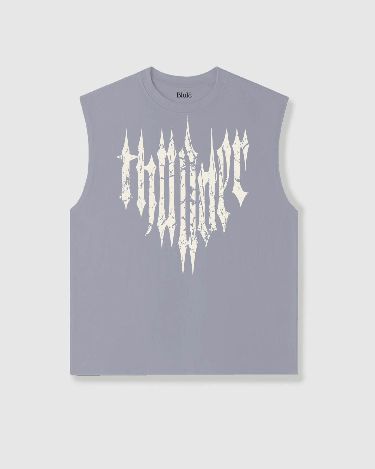 Oversized Sleeveless Thunder Grey - imagen 1