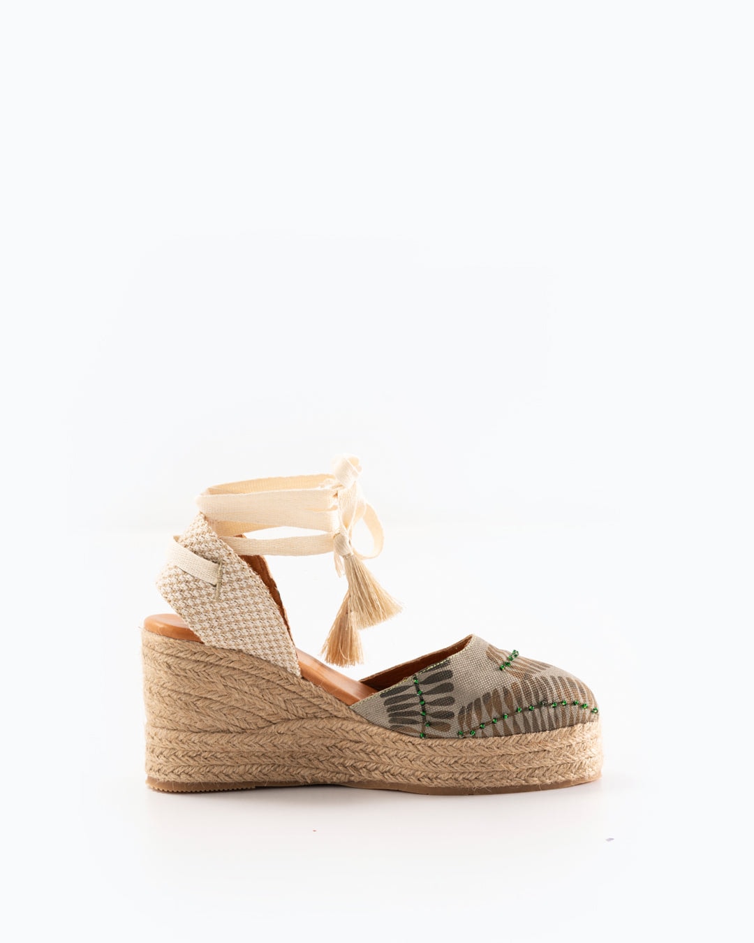 Silvia Cobos Palmar Espadrille Green - imagen 1