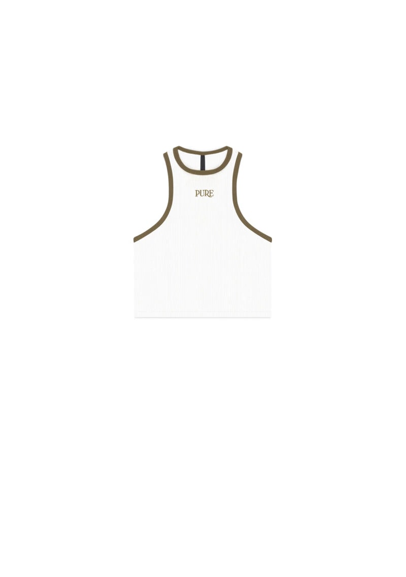 Atelier Cream - Brown Crop top - imagen 1