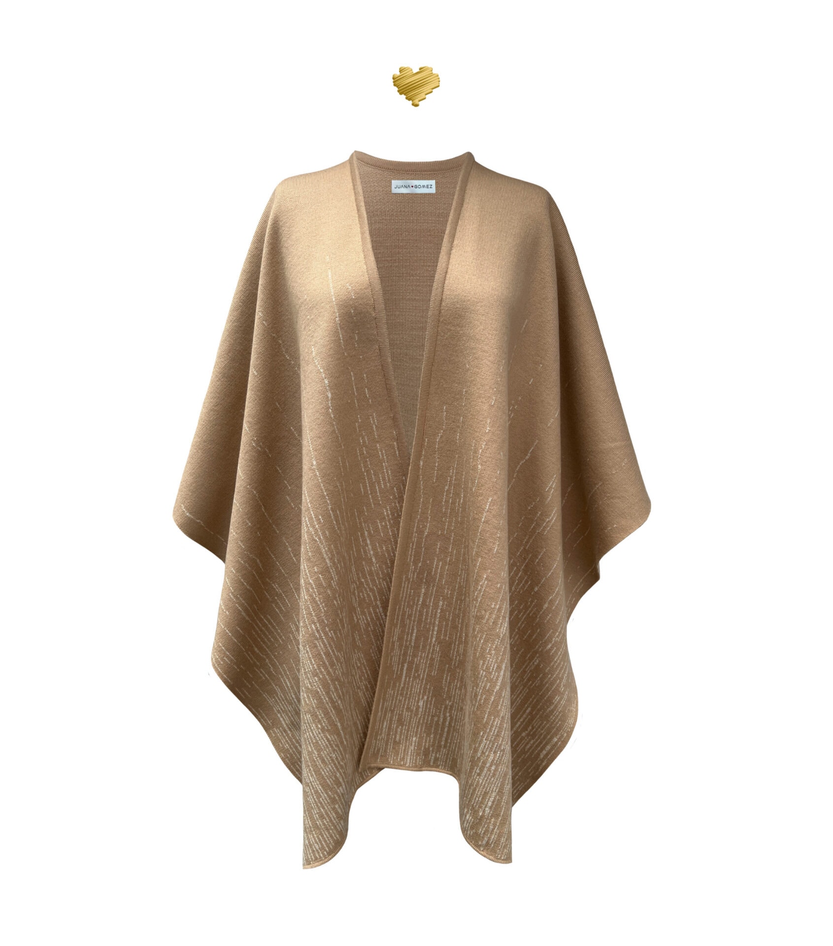 Poncho Sol Camel - imagen 1