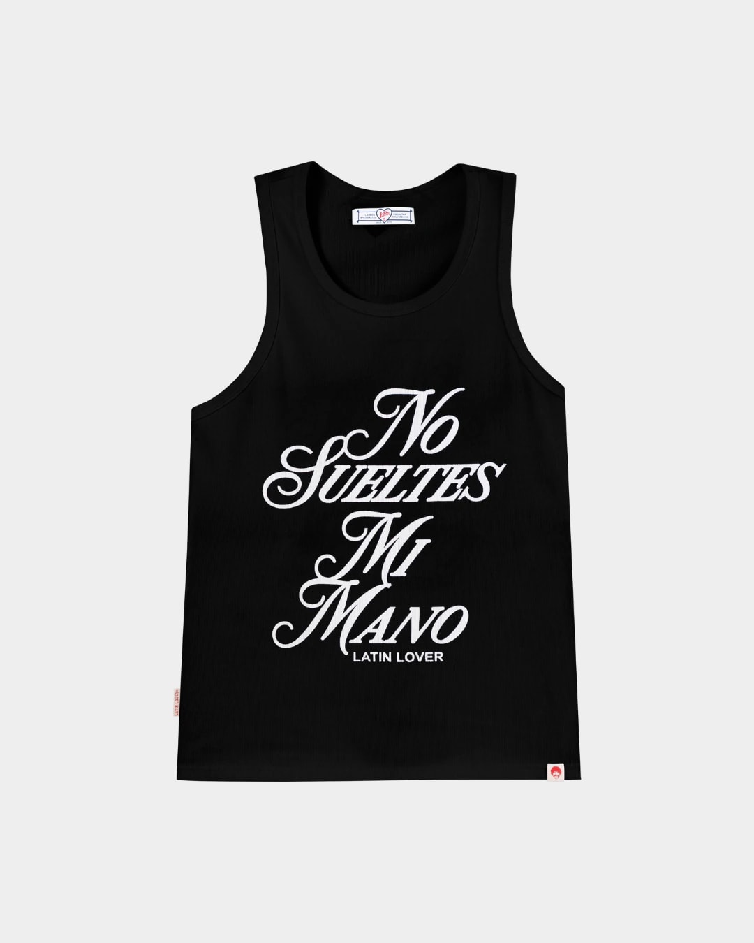 TANK TOP NO SUELTES MI MANO NEGRO - imagen 1