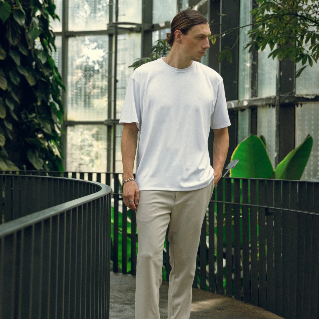 Camiseta semi-oversize Blanca - imagen 1