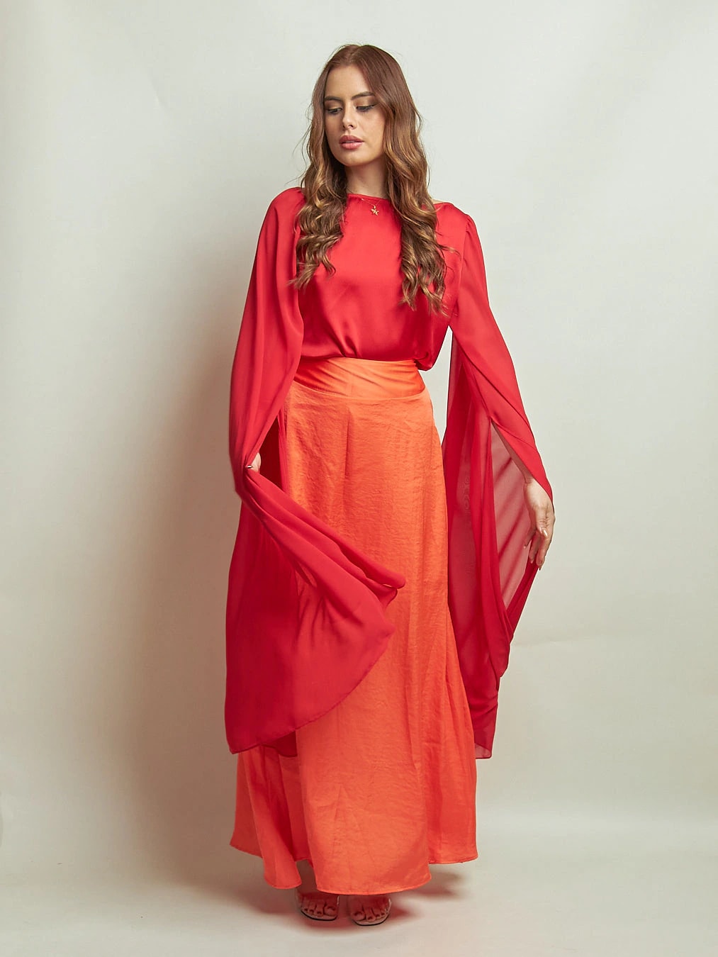 Falda Zaray Naranja - imagen 1