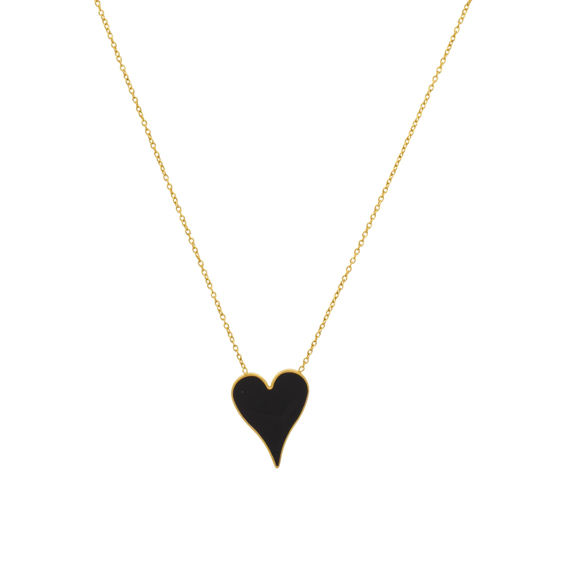 CADENA BLACK HEART - imagen 1
