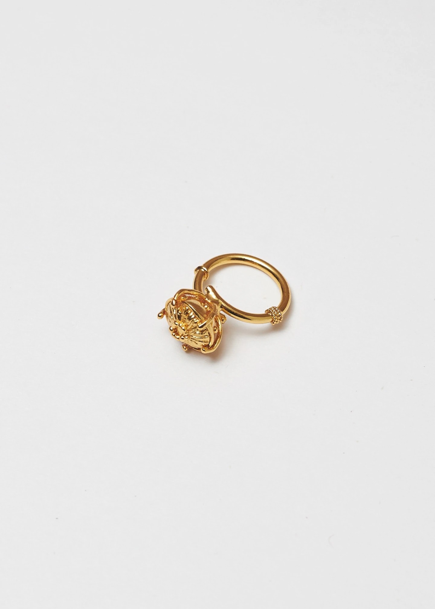 Anillo sombrerito mini dorado - imagen 1