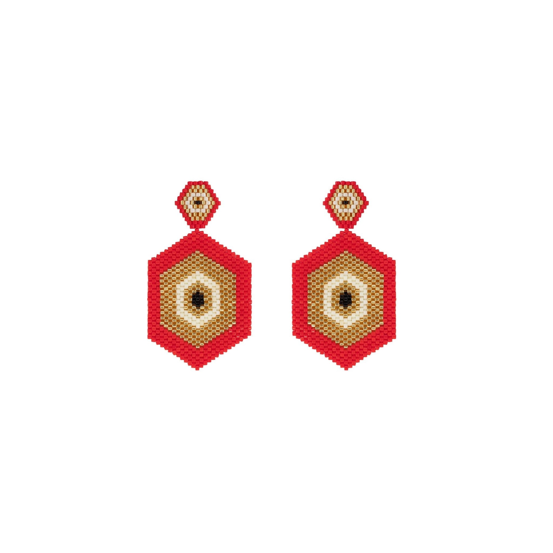 Aretes Aforismo Rojo - imagen 1