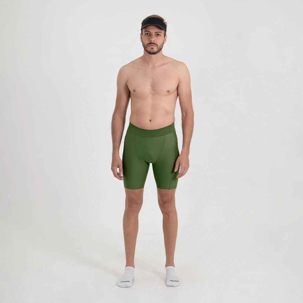 SHORT RUNNING TITÁN OLIVA 2.0 PARA HOMBRE - imagen 1