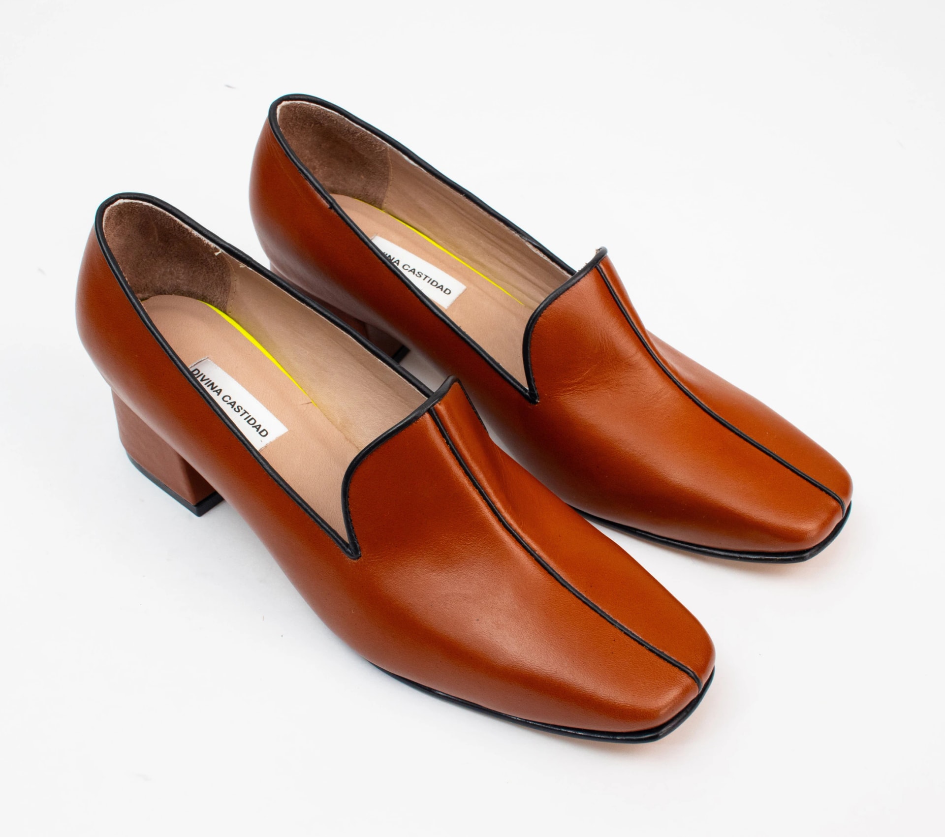 LOAFERS - honey x black - imagen 1