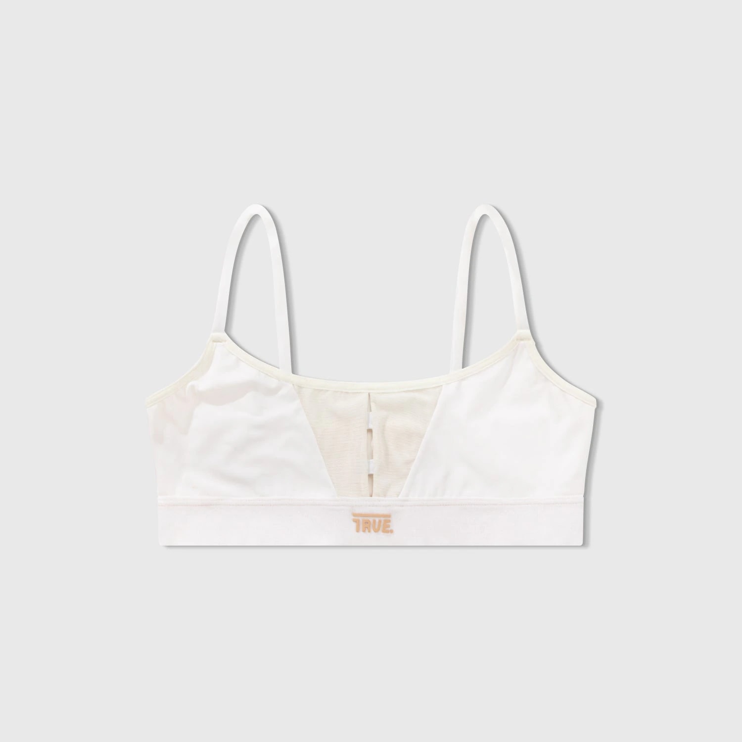 Mesh Cut-Out Top - Cream - imagen 1