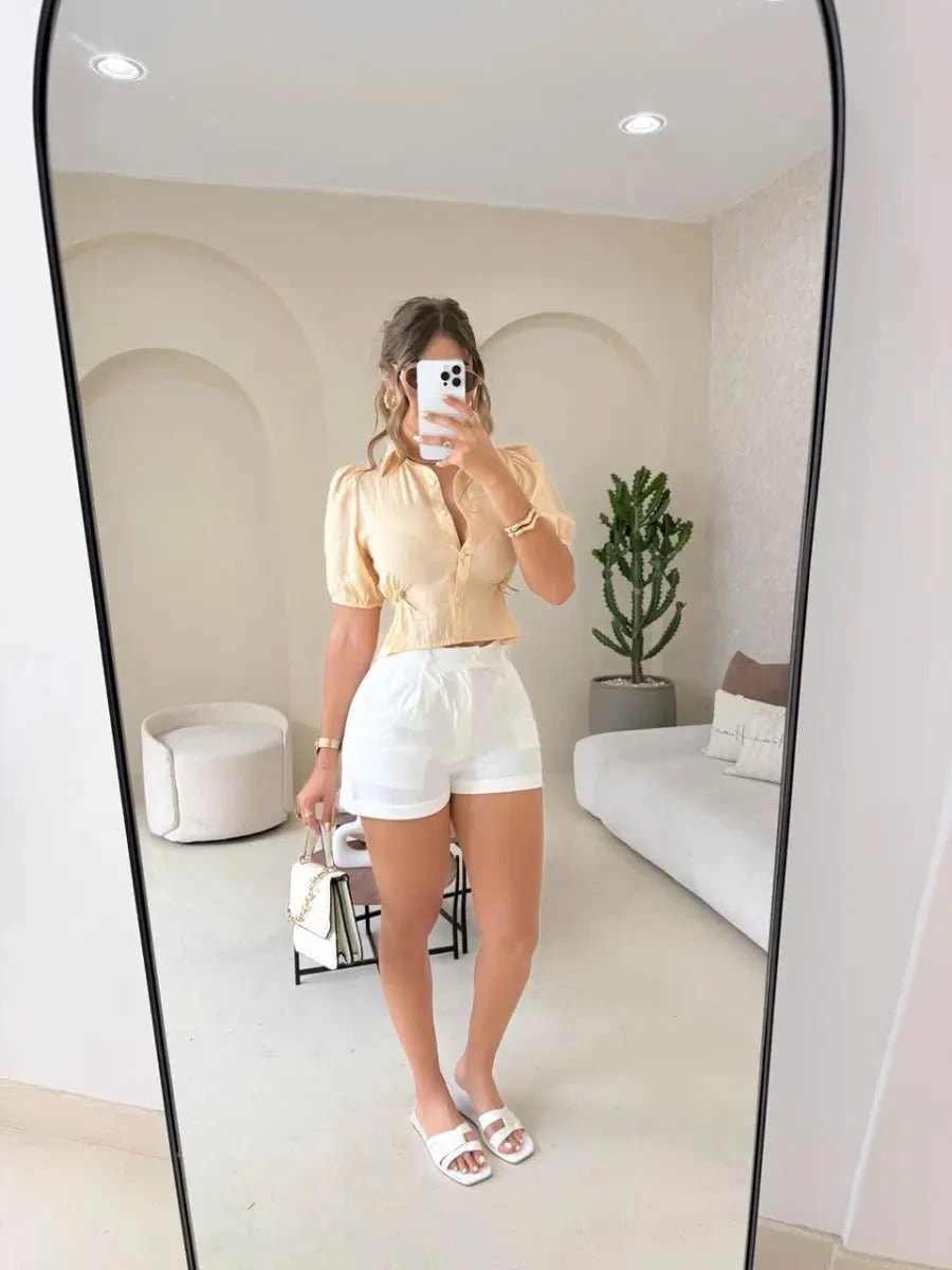 Short maia (marfil) - imagen 1